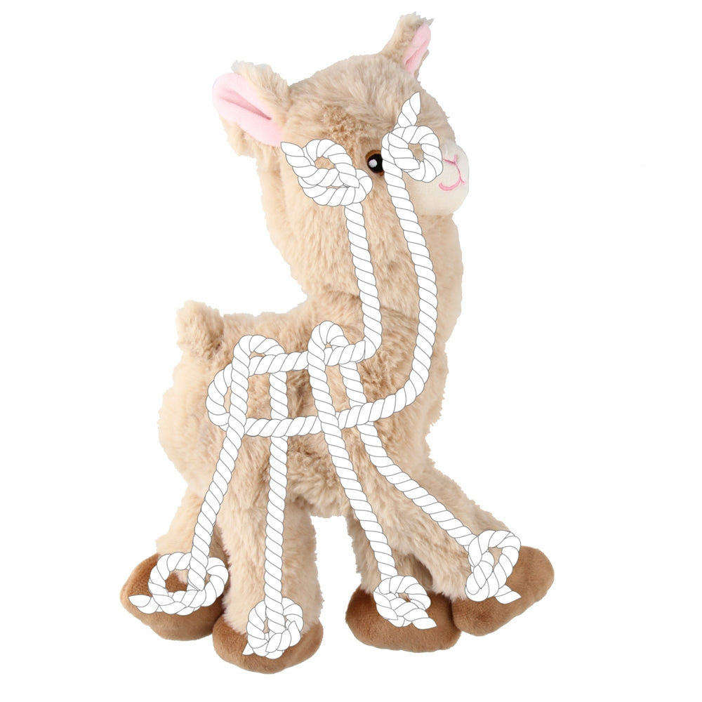 Nobby Plush Toy with Rope, bangsi gíraffi