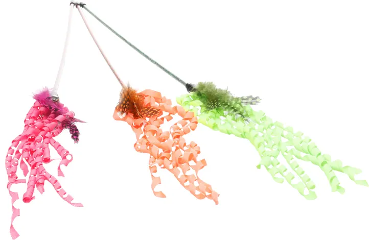 CAT Dangler, GLITTY, Kattastöng litrík 42 cm