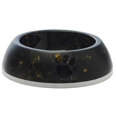 "DELICE" marmara Svört/Gyllt skál/dallur (4 stærðir)