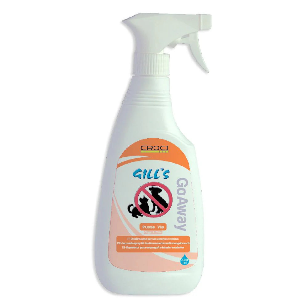 Gill´s GO AWAY PET repeller, dýra fælu sprey