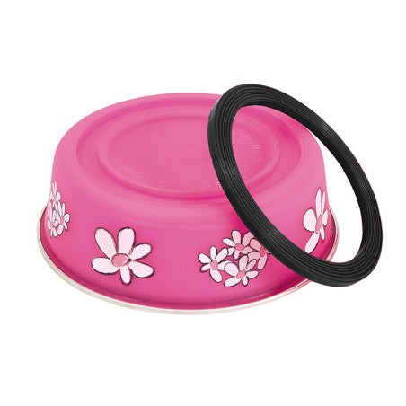 "BLOSSOM" BLEIK stál skál/dallur (3 stærðir)