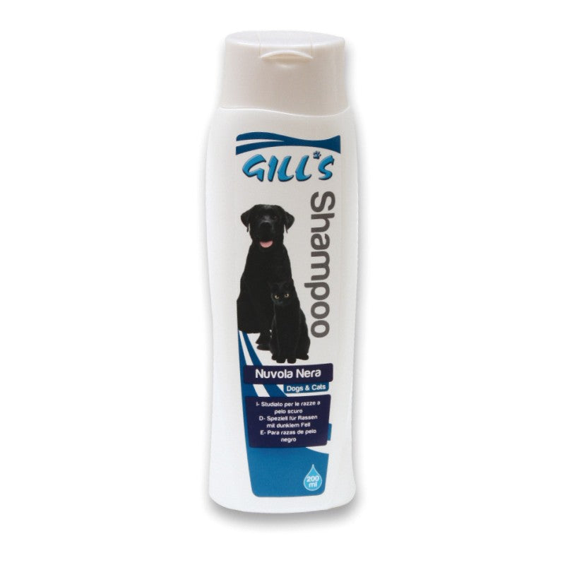 Gill´s BLACK Sjampó fyrir svarta hunda og ketti, 200ml
