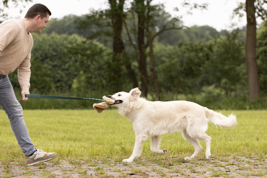 Training Tugger & Chaser Sheepskin 100 cm