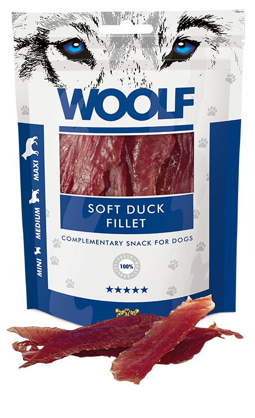 WOOLF - Soft Duck Fillet 100gr