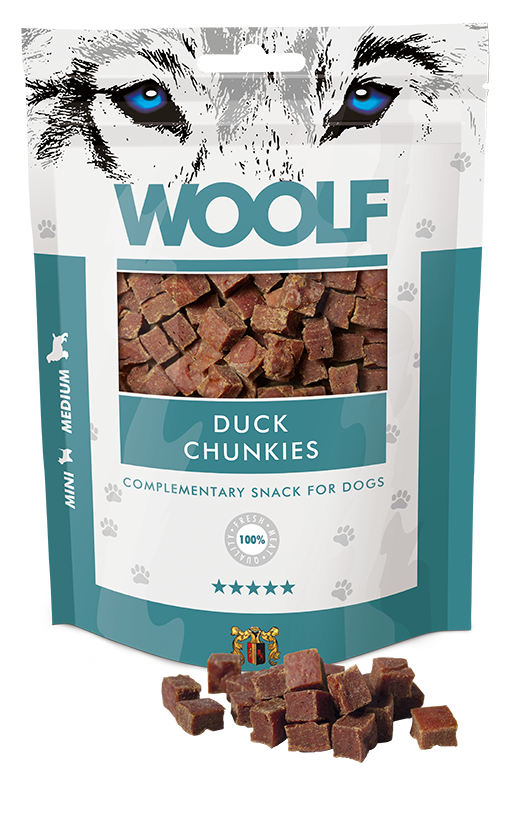WOOLF - Duck Chunkies 100gr