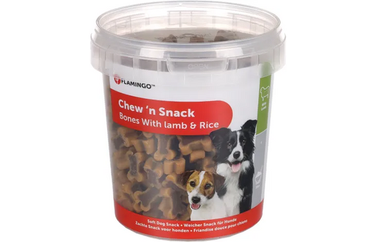 Chew´n snack duo bones LAMB & RICE 500gr