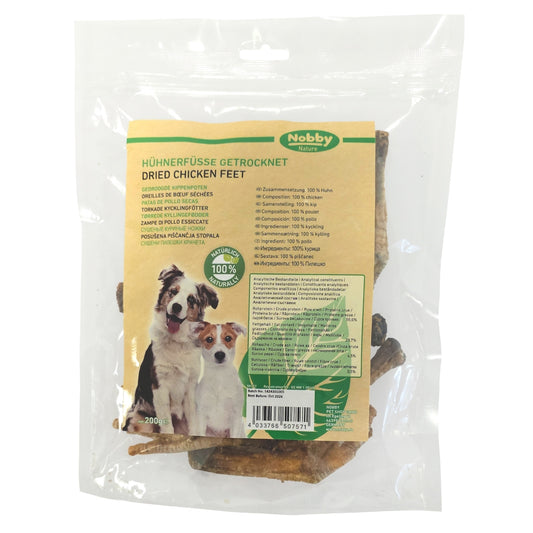 Nobby dried chicken feet, Kjúklingafætur 200gr