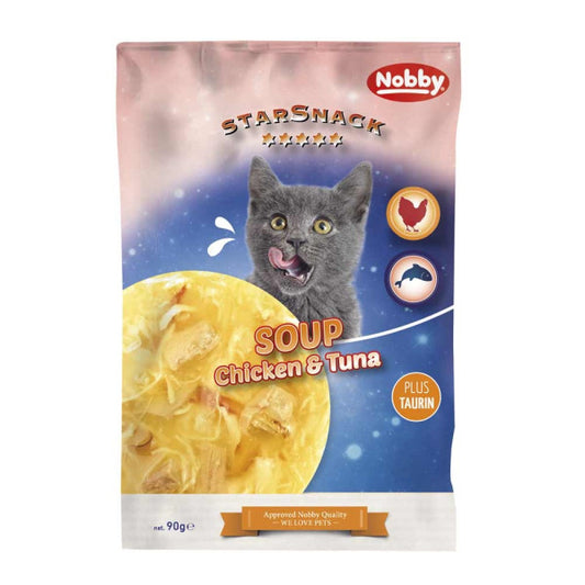 Nobby StarSnack Chicken & Tuna Cat Soup 90gr