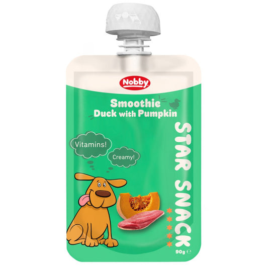 Nobby StarSnack Dog SMOOTHIE Duck with Pumpkin 90gr