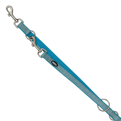 Nobby Training Leash "FULL REFLECT" Ljósblár taumur 2m