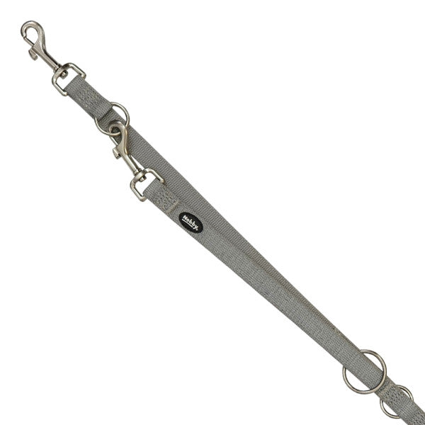 Nobby Training Leash "FULL REFLECT" Grár taumur 2m