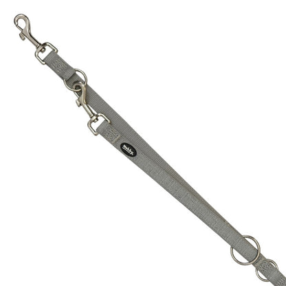 Nobby Training Leash "FULL REFLECT" Grár taumur 2m