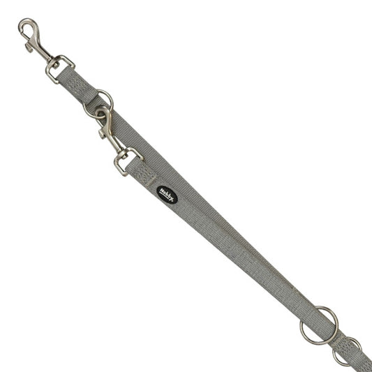 Nobby Training Leash "FULL REFLECT" Grár taumur 2m