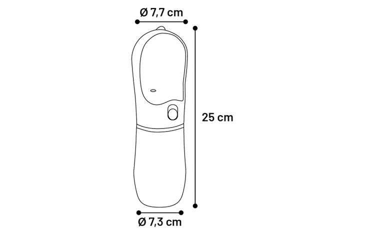 Archie Ferðavatnsflaska 380ml