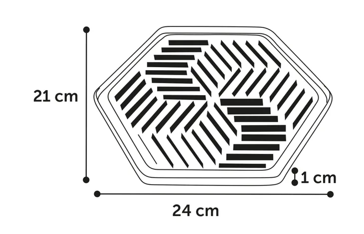 Sleikimotta BEAN HEXAGON M/L