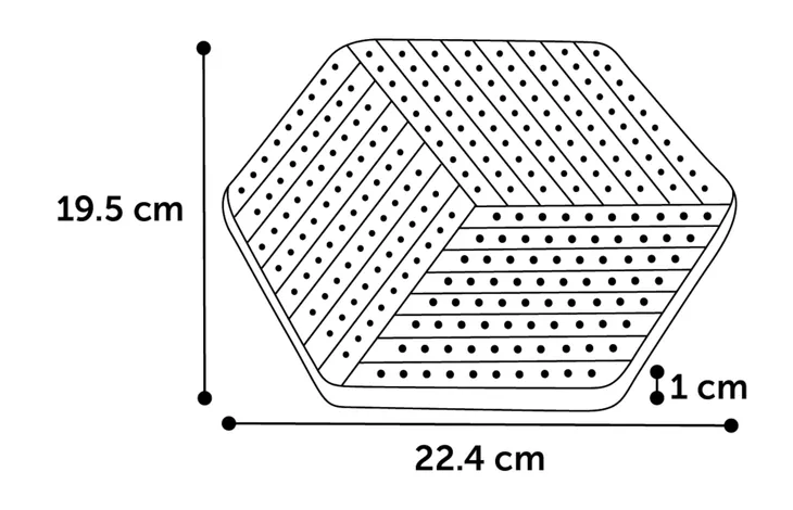 Sleikimotta HEXAGON M/L