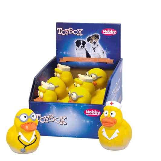 Latex "Dr. Duck and Nurse" gúmmí önd12cm