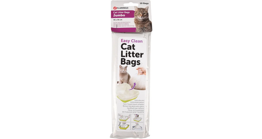 Plastpokar "Cat Litter Bags" fyrir kattakassa - 2 stærðir