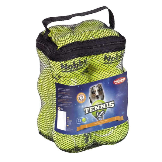 Nobby Tennisboltar 6,5cm 12stk/pk