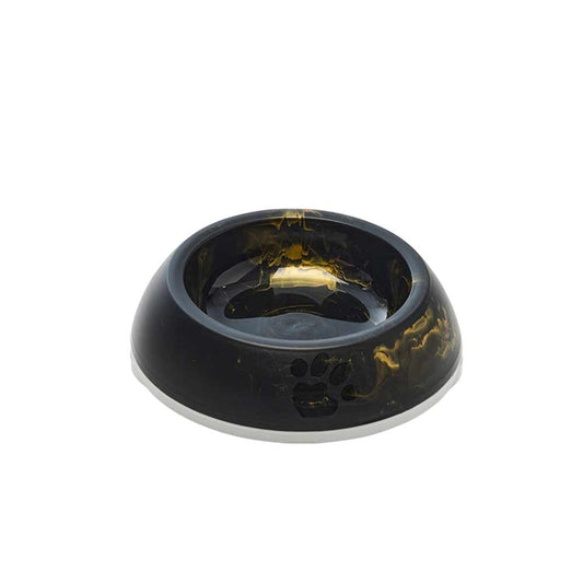 "DELICE" marmara Svört/Gyllt skál/dallur (4 stærðir)