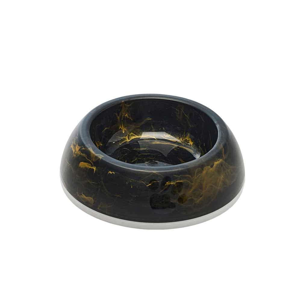 "DELICE" marmara Svört/Gyllt skál/dallur (4 stærðir)