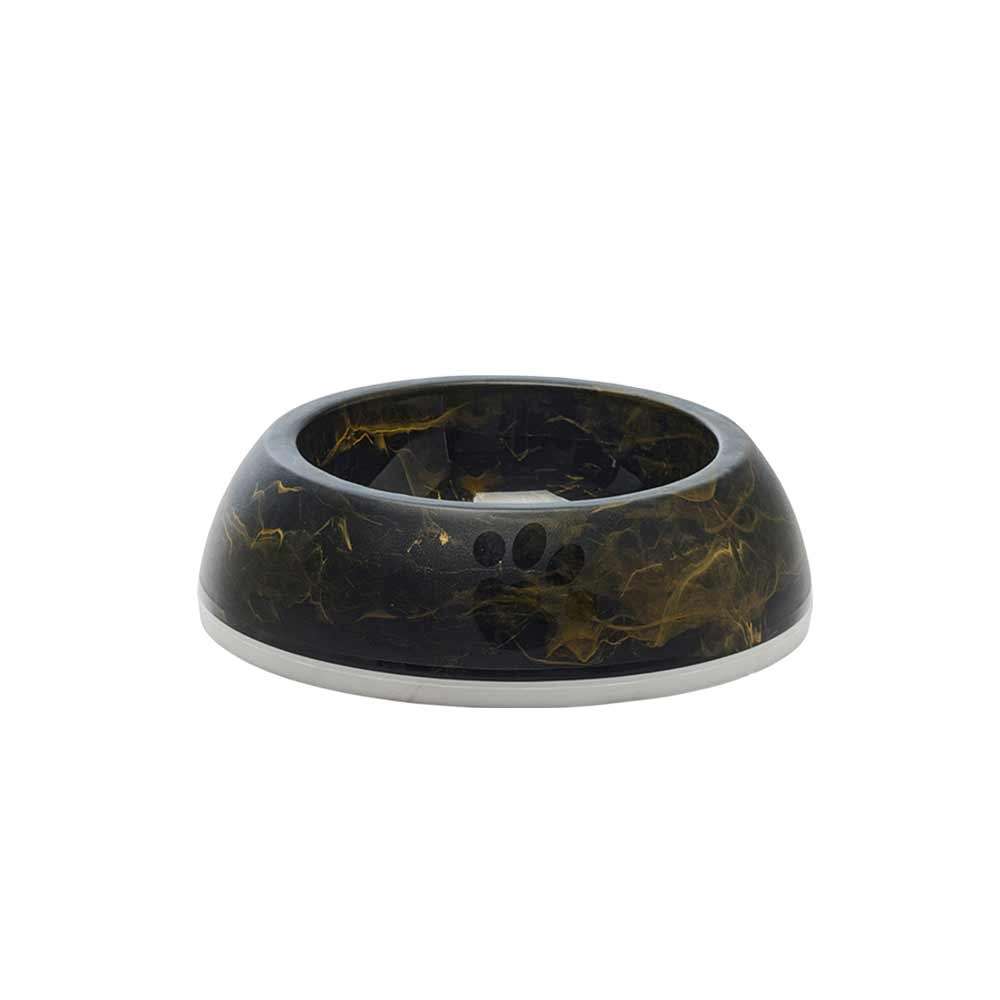 "DELICE" marmara Svört/Gyllt skál/dallur (4 stærðir)