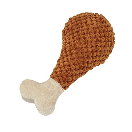 Nobby Plush Toy FOOD CHICKEN LEG 17 cm