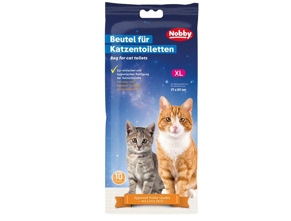 Plastpokar "Clean Bags XL" fyrir kattakassa