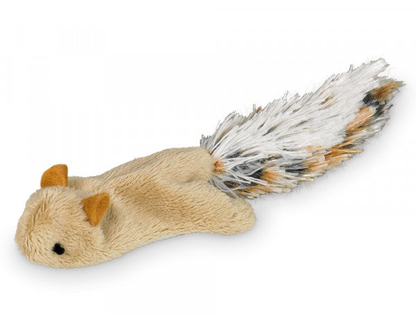 Nobby CAT TOY Plush SQUIRREL flat 18cm, bangsi