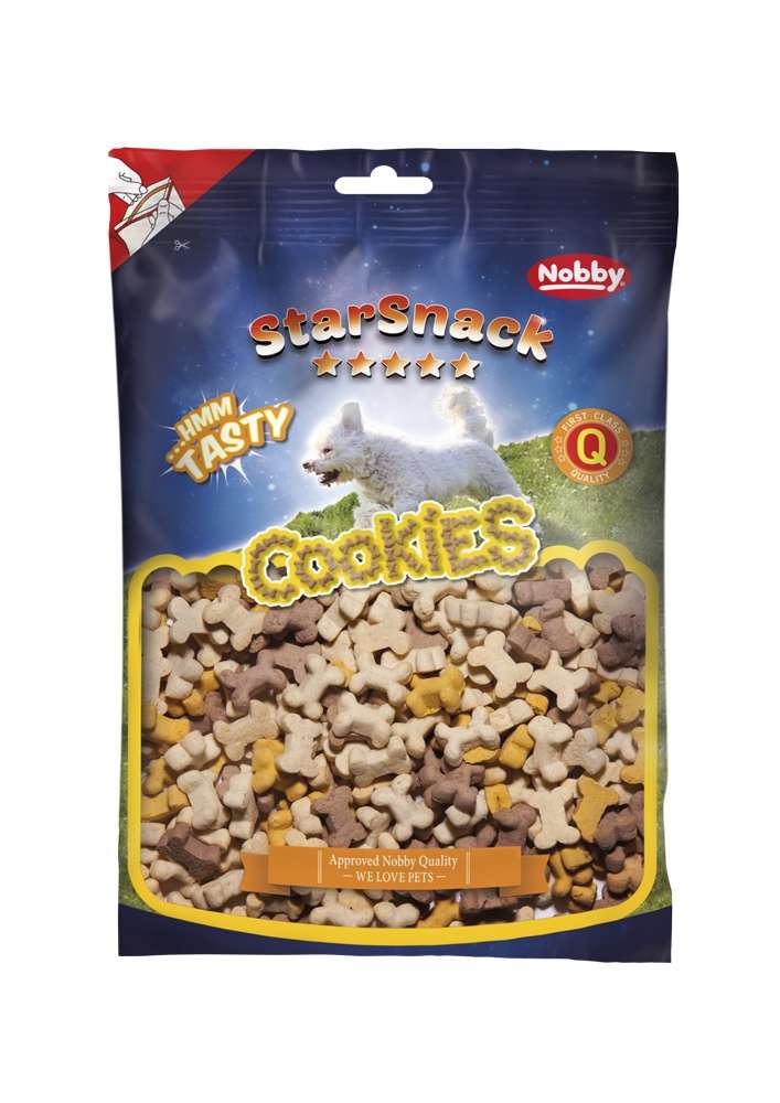 Nobby StarSnack Cookies Kex 500gr - 4 tegundir