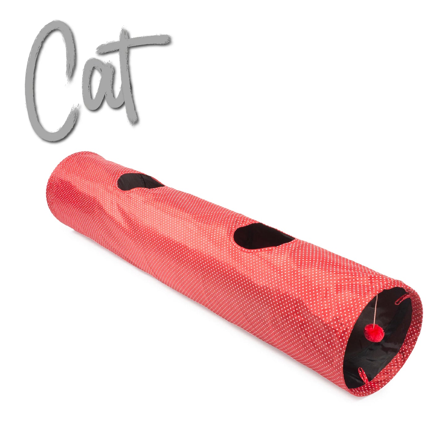 Göng fyrir ketti, RED POLKA CAT TUNNEL