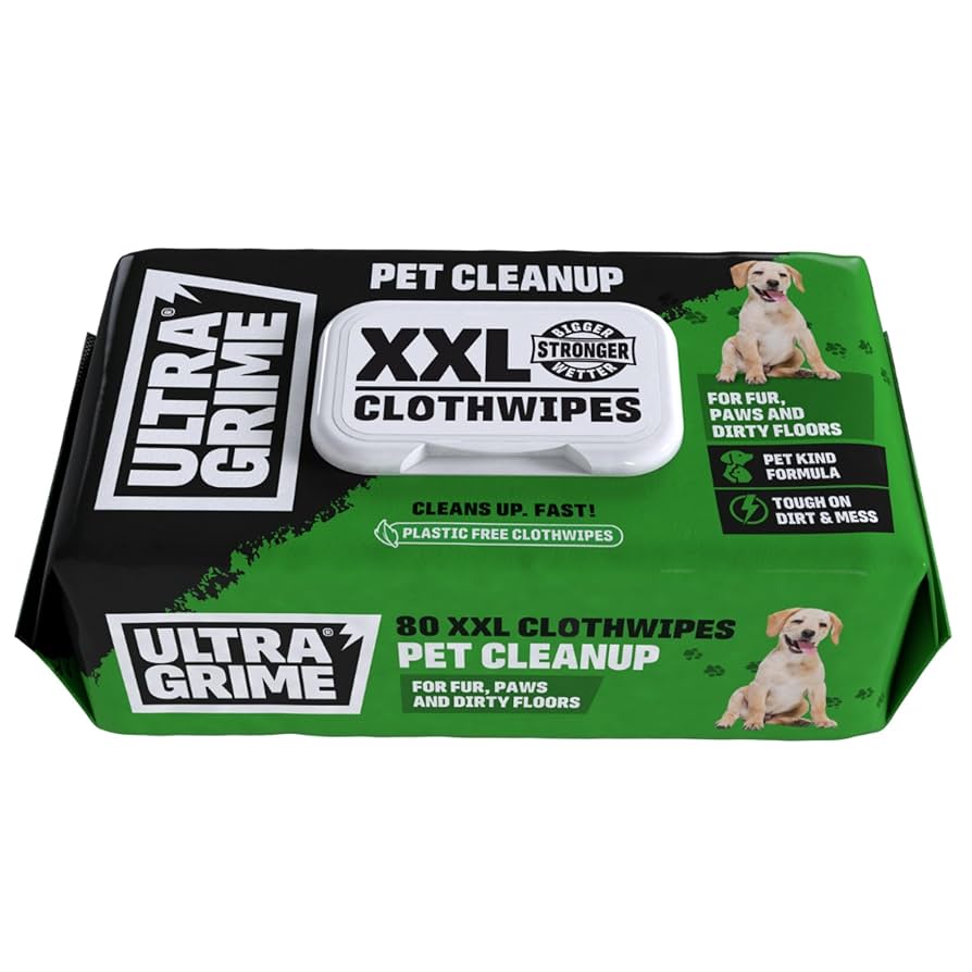 ULTRA GRIME Pet Clean up XXL WIPES