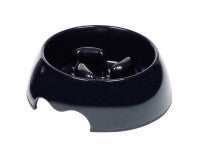 Slow-Down Anti-gulping bowl, skál BLACK (2 stærðir)