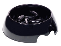 Slow-Down Anti-gulping bowl, skál BLACK (2 stærðir)