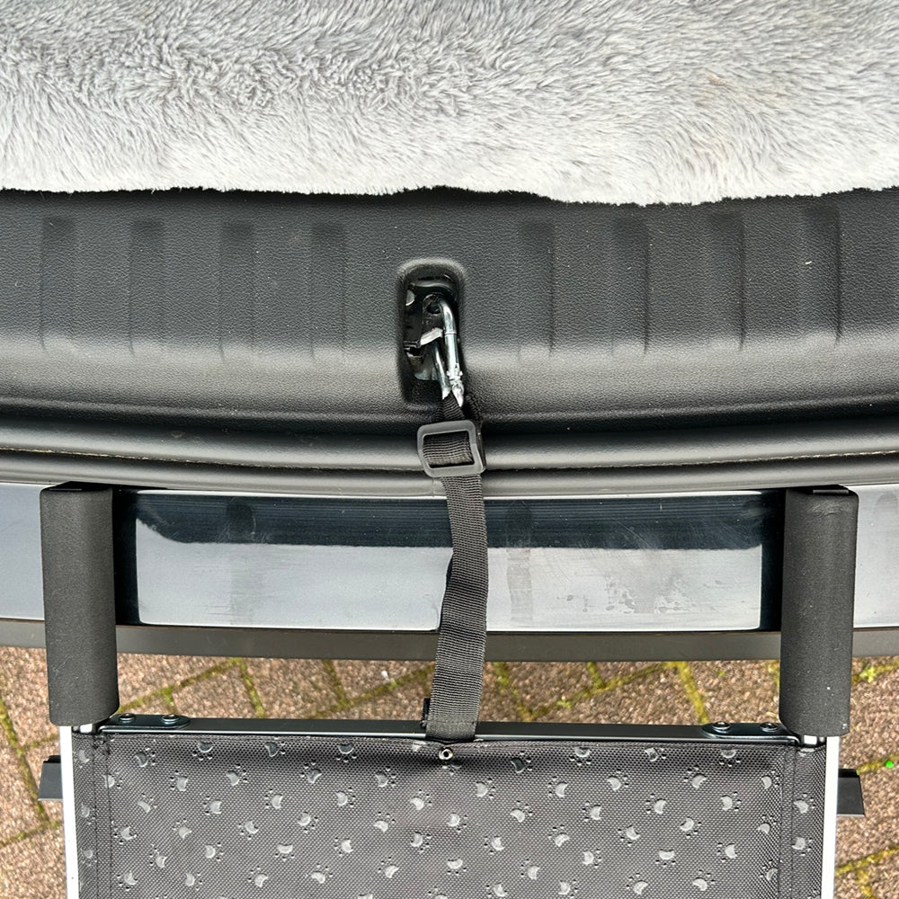 Nobby Stigi fyrir hunda, ÁL samanbrjótanlegur L 84-105 cm br 43 cm