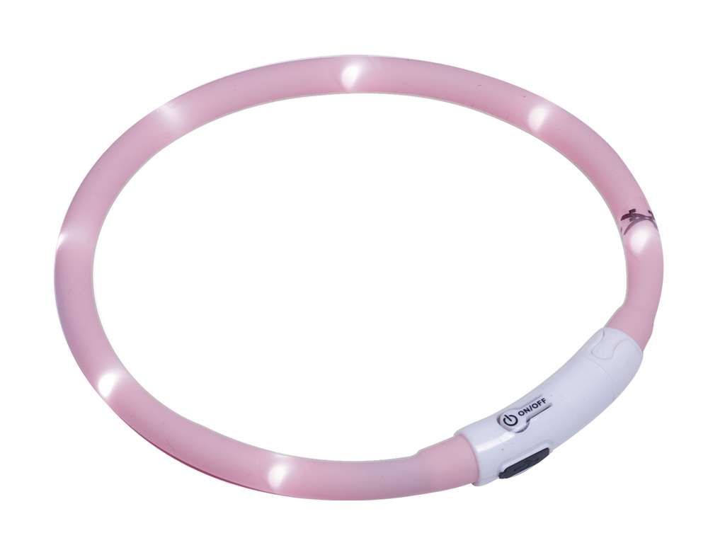 Nobby LED PUPPY ljósaól hvolpa ljósbleik