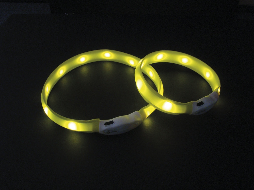 Nobby LED VISIBLE Hundaól GUL
