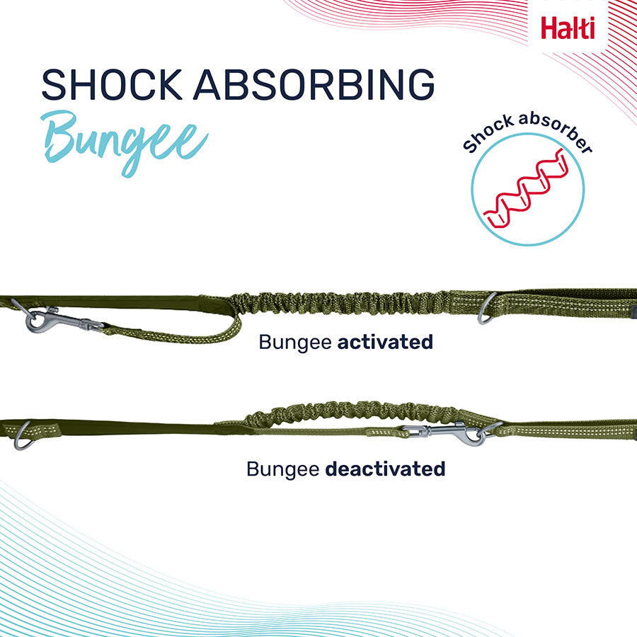 HALTI Anatomy Multi Lead TAUMUR grænn