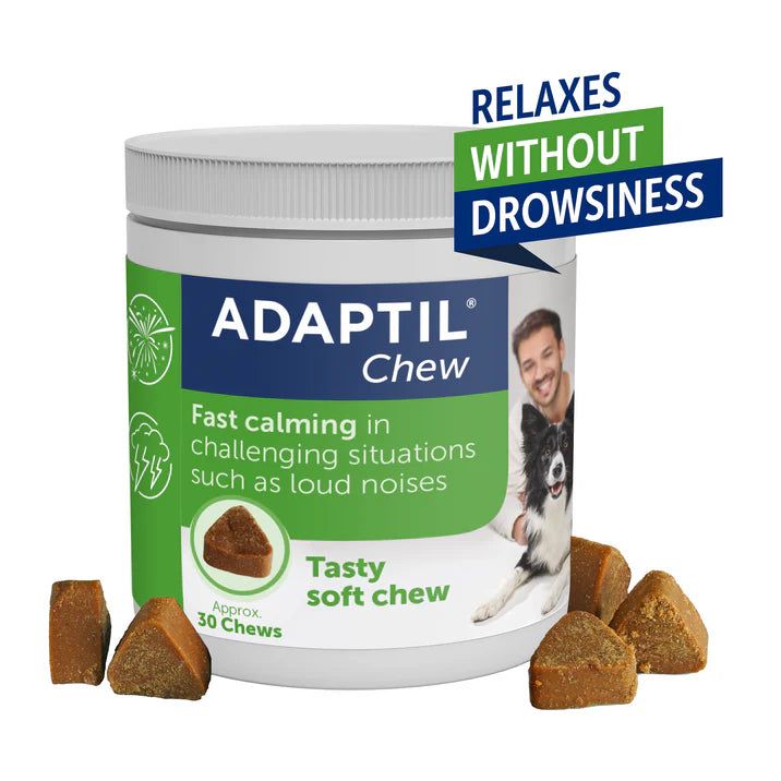Adaptil Chews, Calming Treats, 30stk