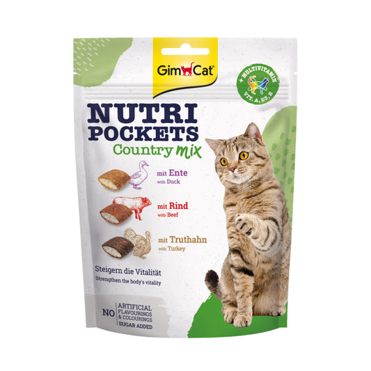 GimCat Nutri Pockets CountryMix - 150gr