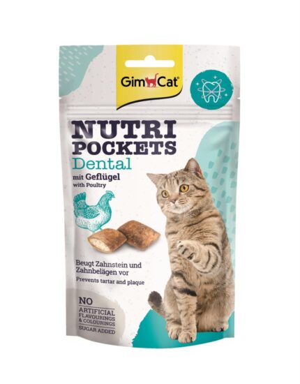 GimCat Nutri Pockets Dental - 60 gr