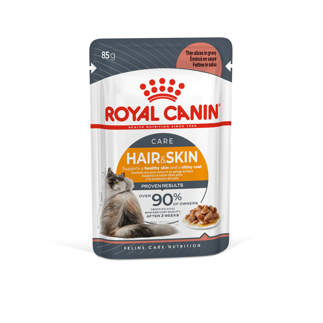 Royal Canin HAIR&SKIN - BLAUTFÓÐUR