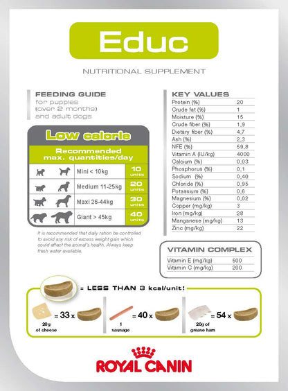 RC Dog EDUC þjálfunarnammi 50gr, mynd 4