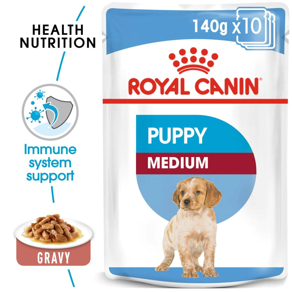 Royal canin MEDIUM PUPPY - BLAUTFÓÐUR