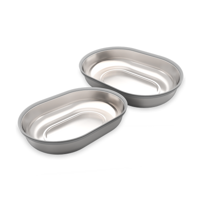 SureFeed Microchip Pet Feeder - Sett stál matarskálar (2stk), mynd 3