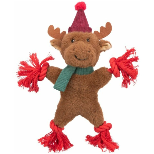 XMAS Plush Toy with Rope, Reindeer hreindýr 32 cm