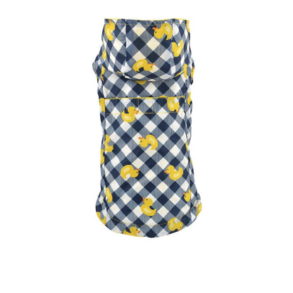 Yellow DUCK REVERSIBLE RAINCOAT, regnjakki (st. 20-45 cm), mynd 2