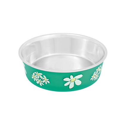 "BLOSSOM" GRÆN stál skál/dallur (3 stærðir)