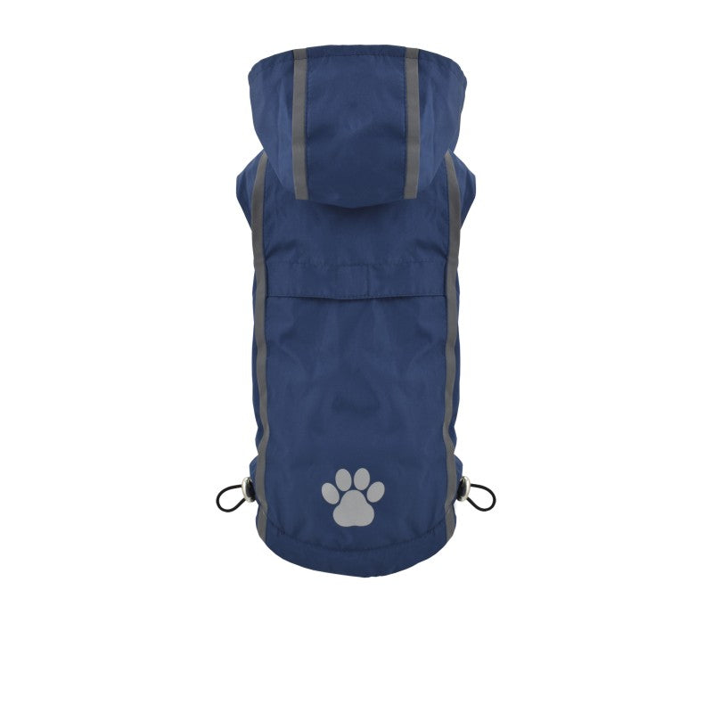 UMBRELLA REVERSIBLE BLUE RAINCOAT, regnjakki (stærðir 20-45 cm)