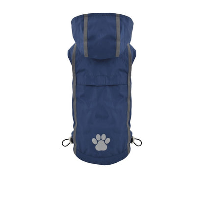 UMBRELLA REVERSIBLE BLUE RAINCOAT, regnjakki (st. 20-45 cm), mynd 4